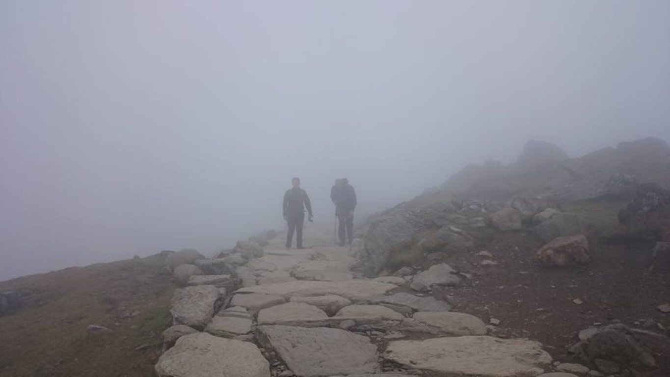 3 Peaks challenge Snowdon 03.04.17