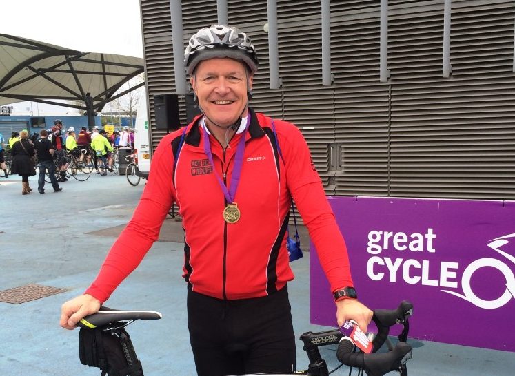Dave Edwards Great Manchester Cycle 2015