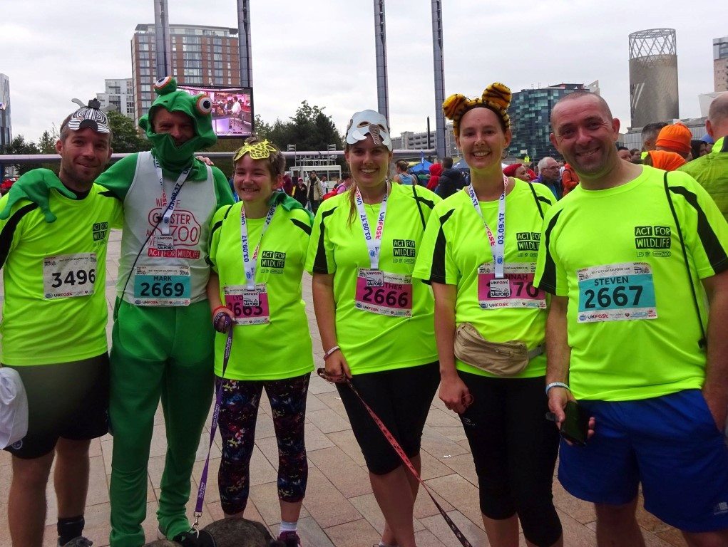 Challenge: Salford 10K 03.09.17 - Team at the finish