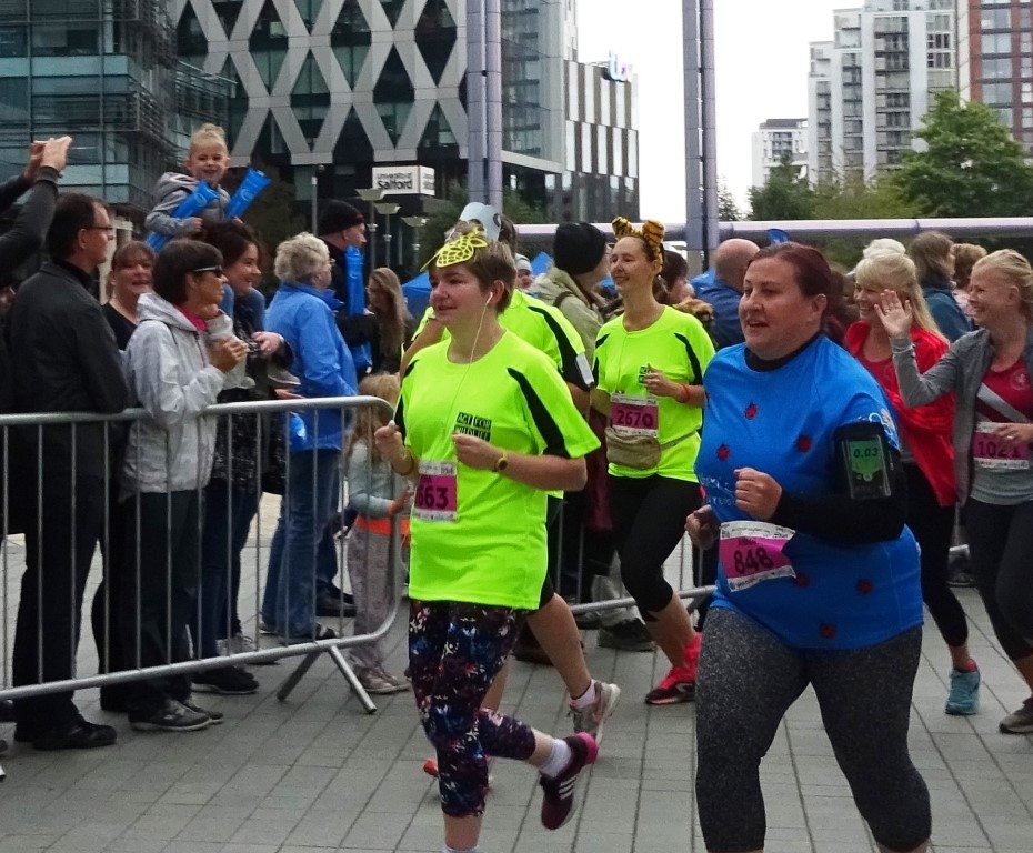 Challenge: Salford 10K - Lydia, Heather and Hannah