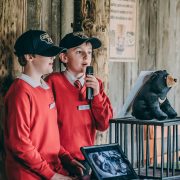 School children take over zoo talks | Chester Zoo