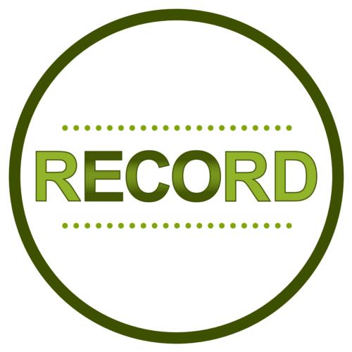 Record logo