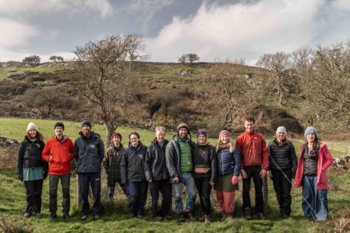 Team pic cotoneaster planting in Wales