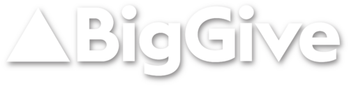 White logo with text reading 'Big Give'