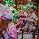 Children with Santa's Elf