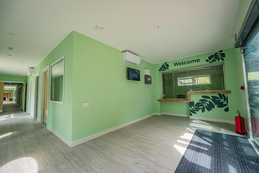 Welcome Area Of The Conservation Education Hub