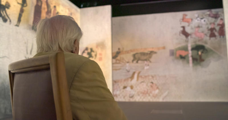 Sir David Attenborough Experiences Our Story With David Attenborough 2 (C) Open Planet Studios, Photographer Gavin Thurston