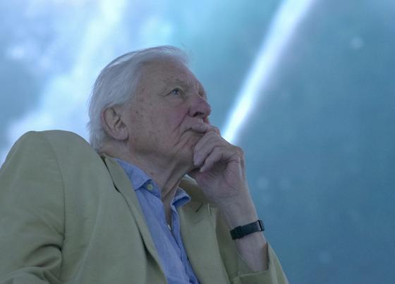 CROPPED Sir David Attenborough Experiences Our Story With David Attenborough 4 (C) Open Planet Studios, Photographer Gavin Thurston
