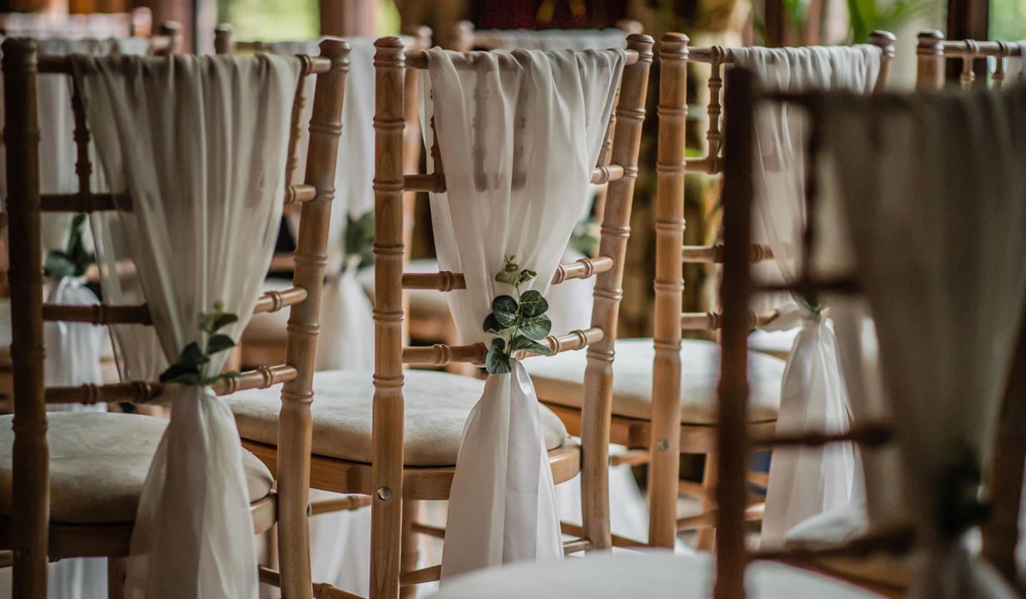 The Oakfield Dressed Chairs For A Wedding