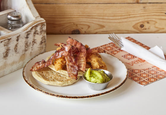 Bembe Waffles And Bacon