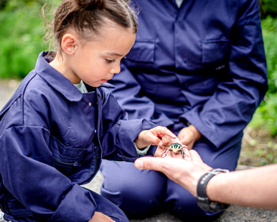 National Conservation Education Awards Children On School Trip