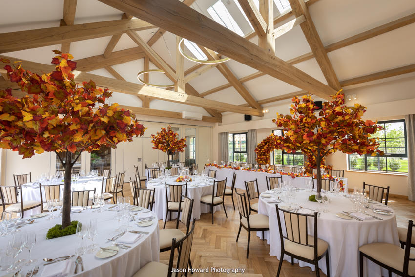 The Square Dressed For Autum Wedding