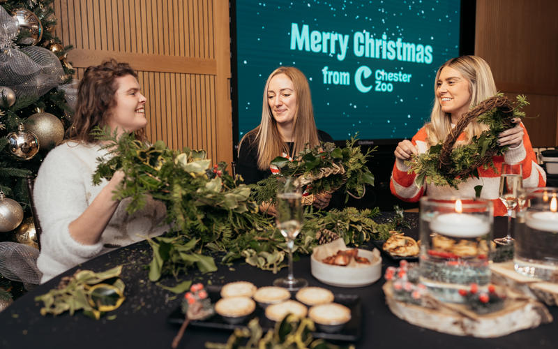 Chester Zoo Wreath Making (46 Of 61)