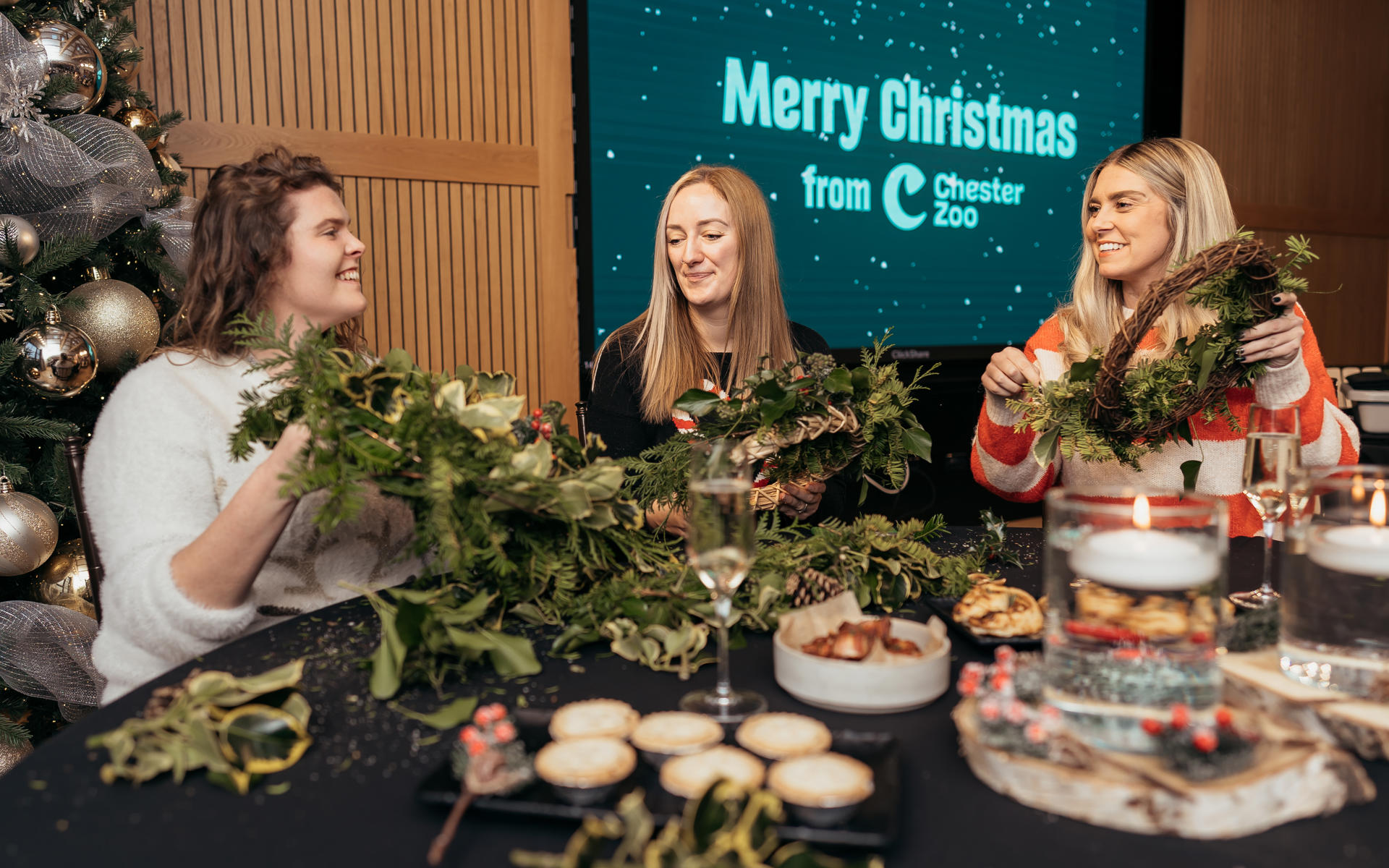 Chester Zoo Wreath Making (46 Of 61)