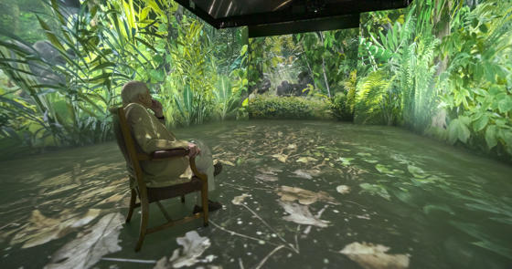 Sir David Attenborough Experiences Our Story With David Attenborough 7 (C) Open Planet Studios, Photographer Gavin Thurston