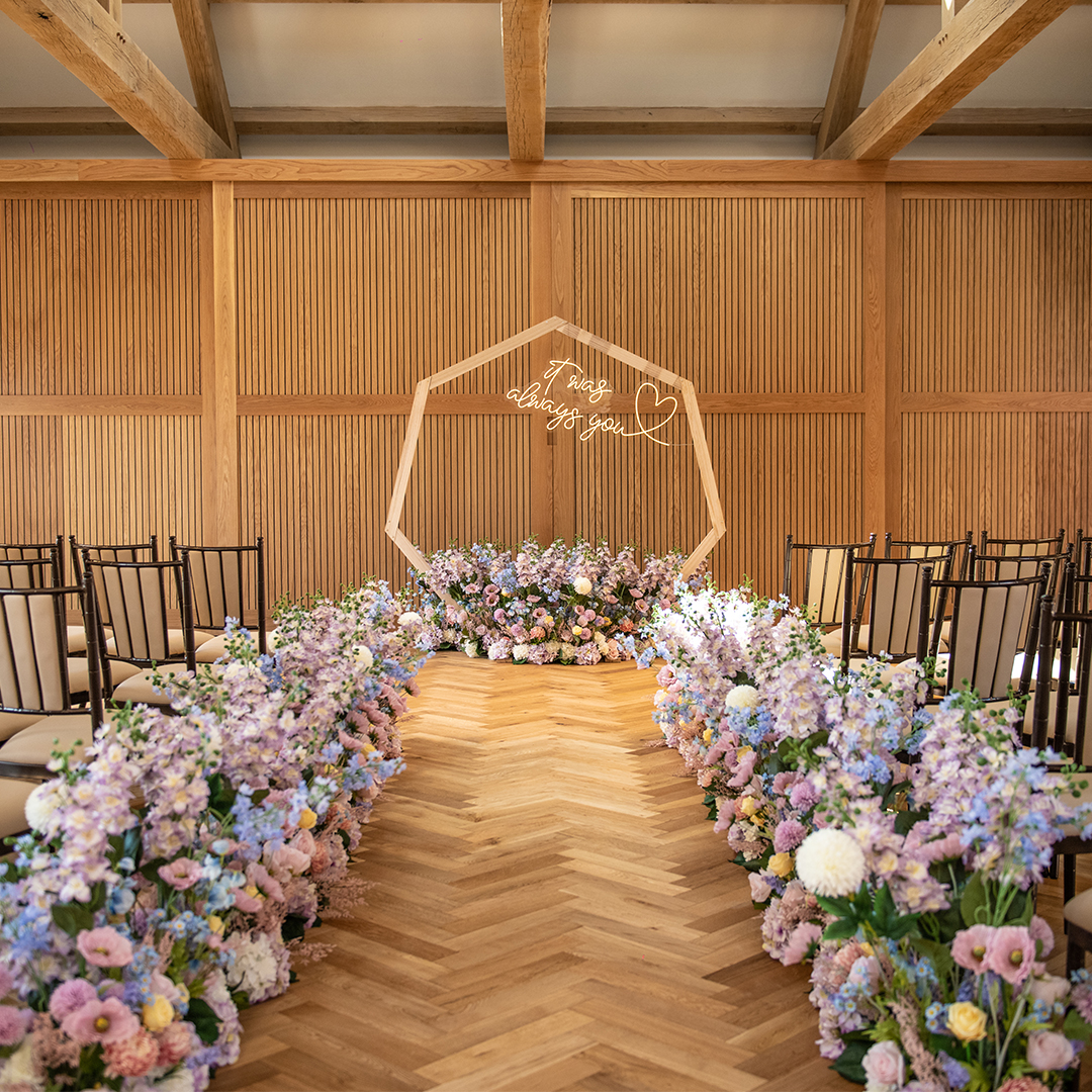 The Square Wedding Aisle SQUARE