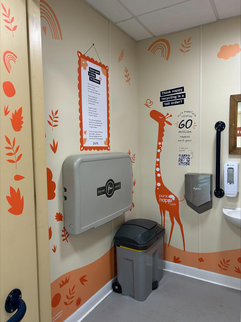 Pura Baby Changing Area