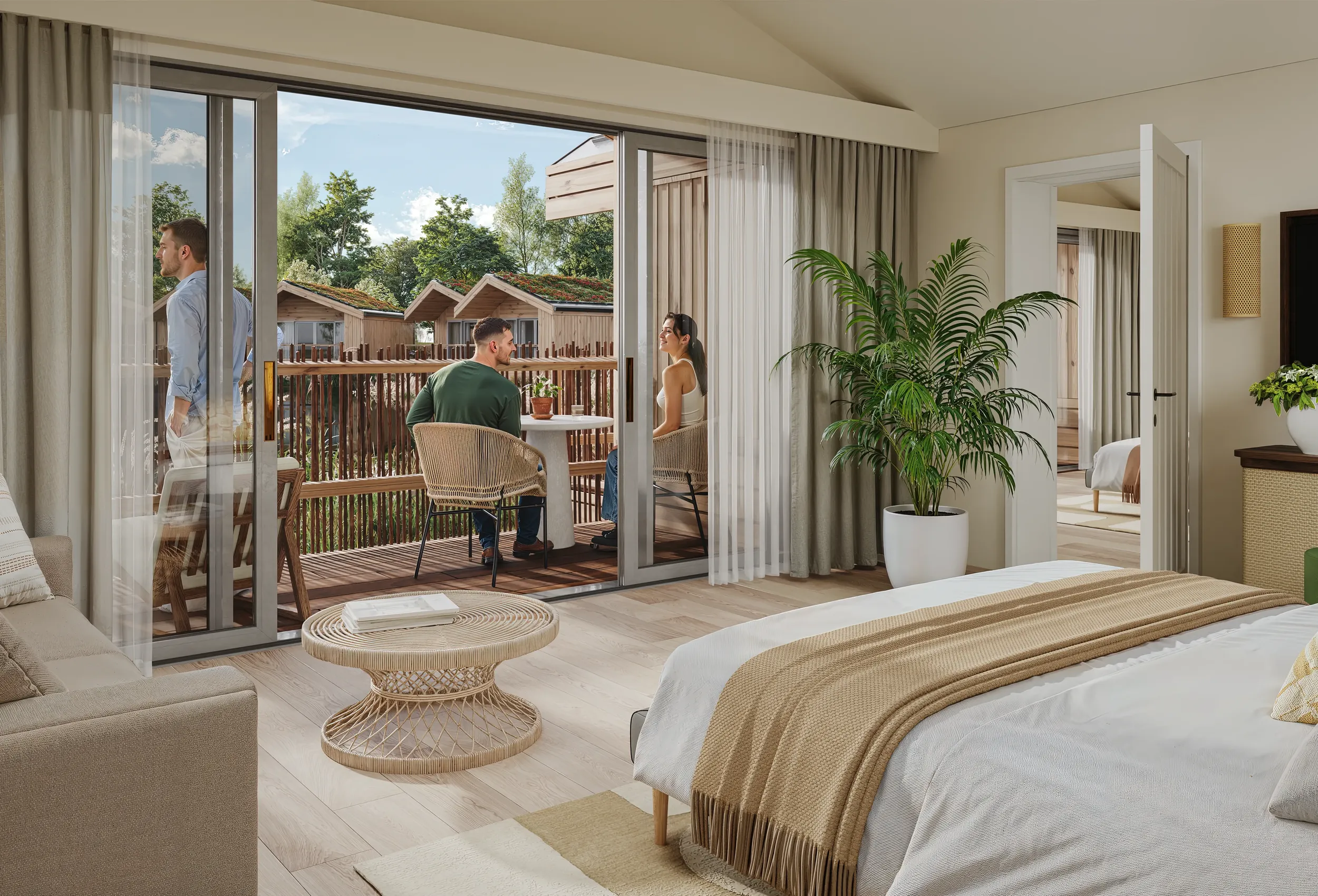 View Of Lakeside Lodge Interior Group Landscape